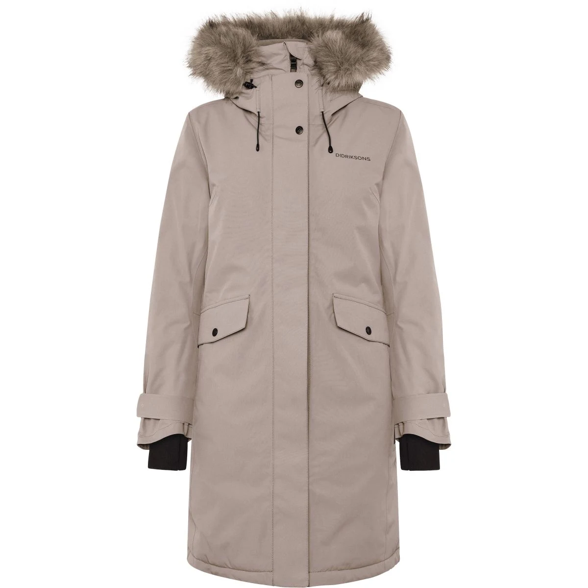 Didriksons Erika, parka, dámská, ash brown · záber 2