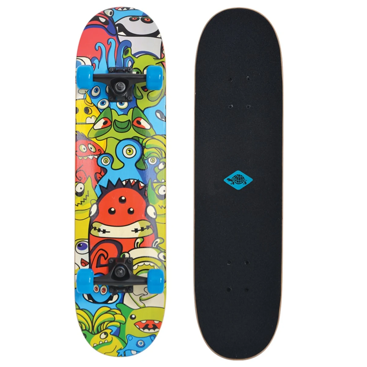 Skateboard SCHILDKROT Slider 31" - Monsters · záber 1