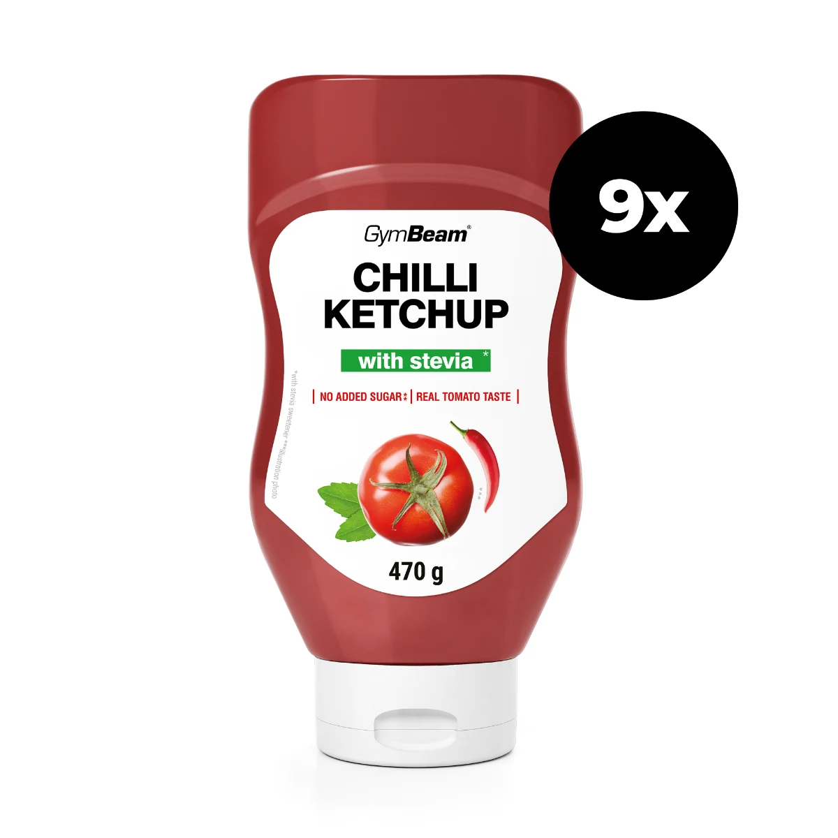 GymBeam Kečup slazený stévií · záber 4