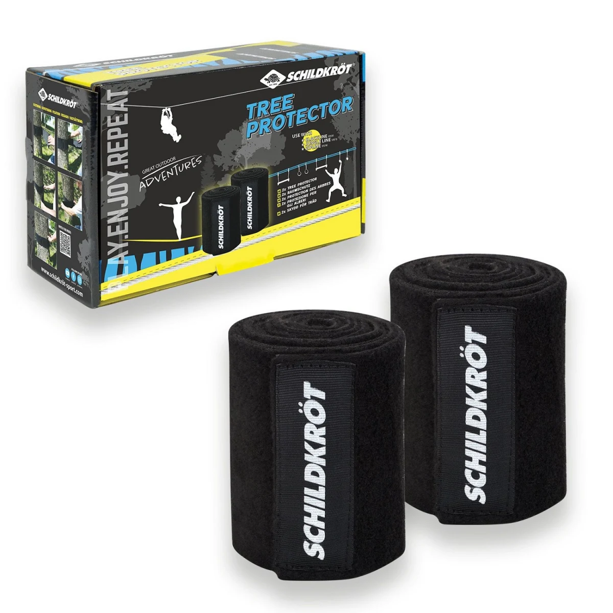 Slackline SCHILDKROT - Deluxe Tree Protector Kit · záber 1