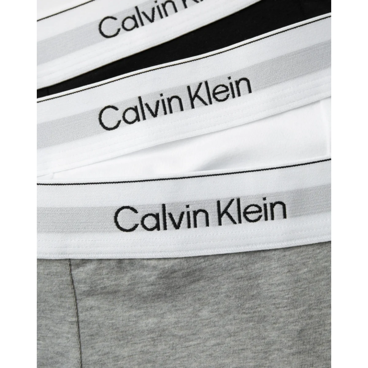 Pánské boxerky CALVIN KLEIN 3 Pack Icon Relaxed Fit Trunks · záber 2