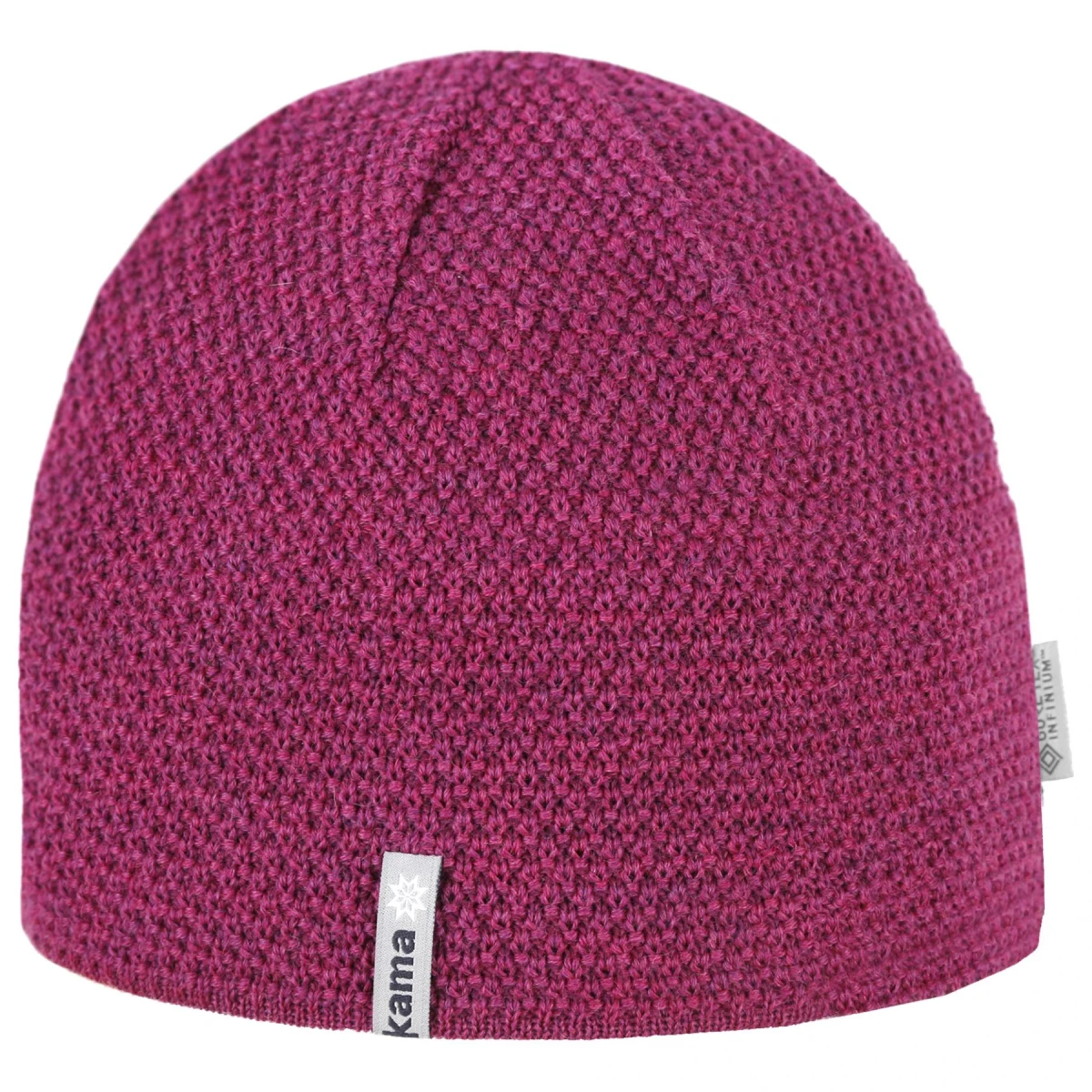 Pletená čepice Kama, Gore Windstopper, modrá · záber 1