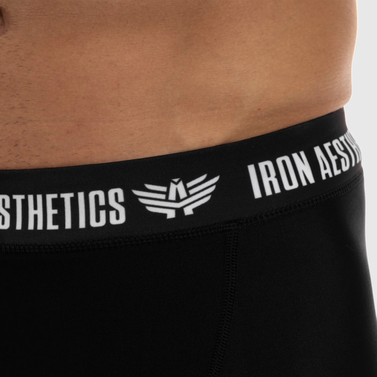 Pánské legíny Iron Aesthetics Black Camo · záber 5