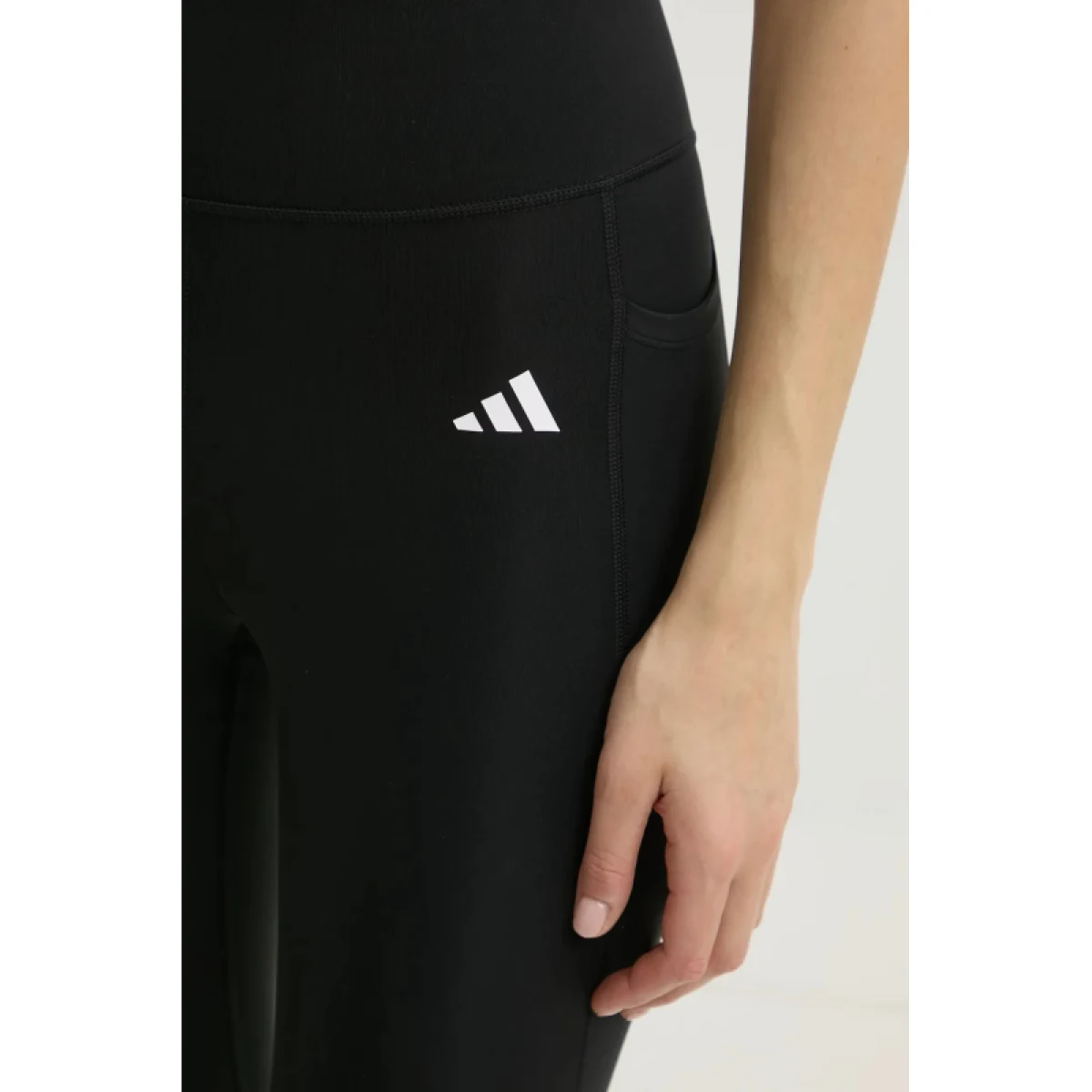 Dámské tréninkové 3 4 kalhoty ADIDAS OPT ESS ST 3 4 BLACK · záber 5