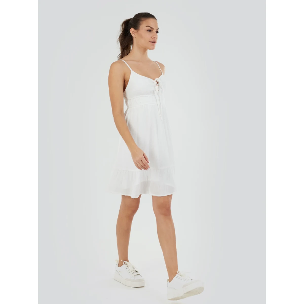 Dámské šaty FUNDANGO Sarah Mono Dress-100-white · záber 5