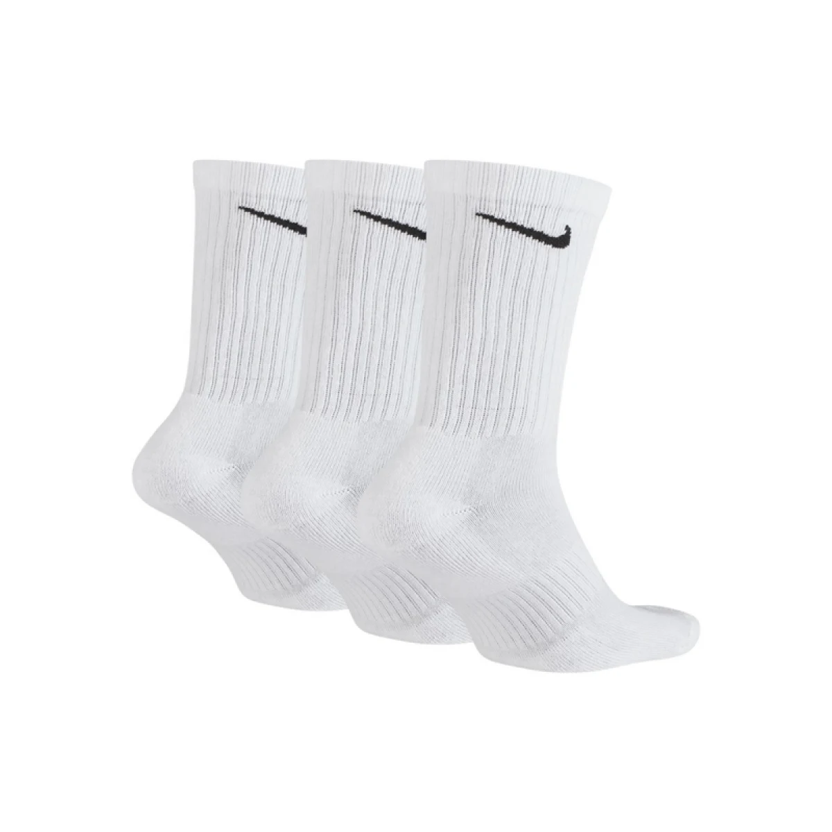 Ponožky NIKE 3 PACK-Everyday Cushion Crew-WHITE · záber 8
