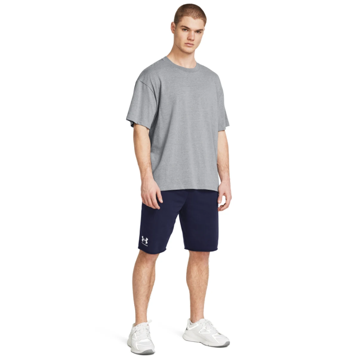 Pánské teplákové kraťasy UNDER ARMOUR UA RIVAL TERRY SHORT-BLU 410 · záber 5