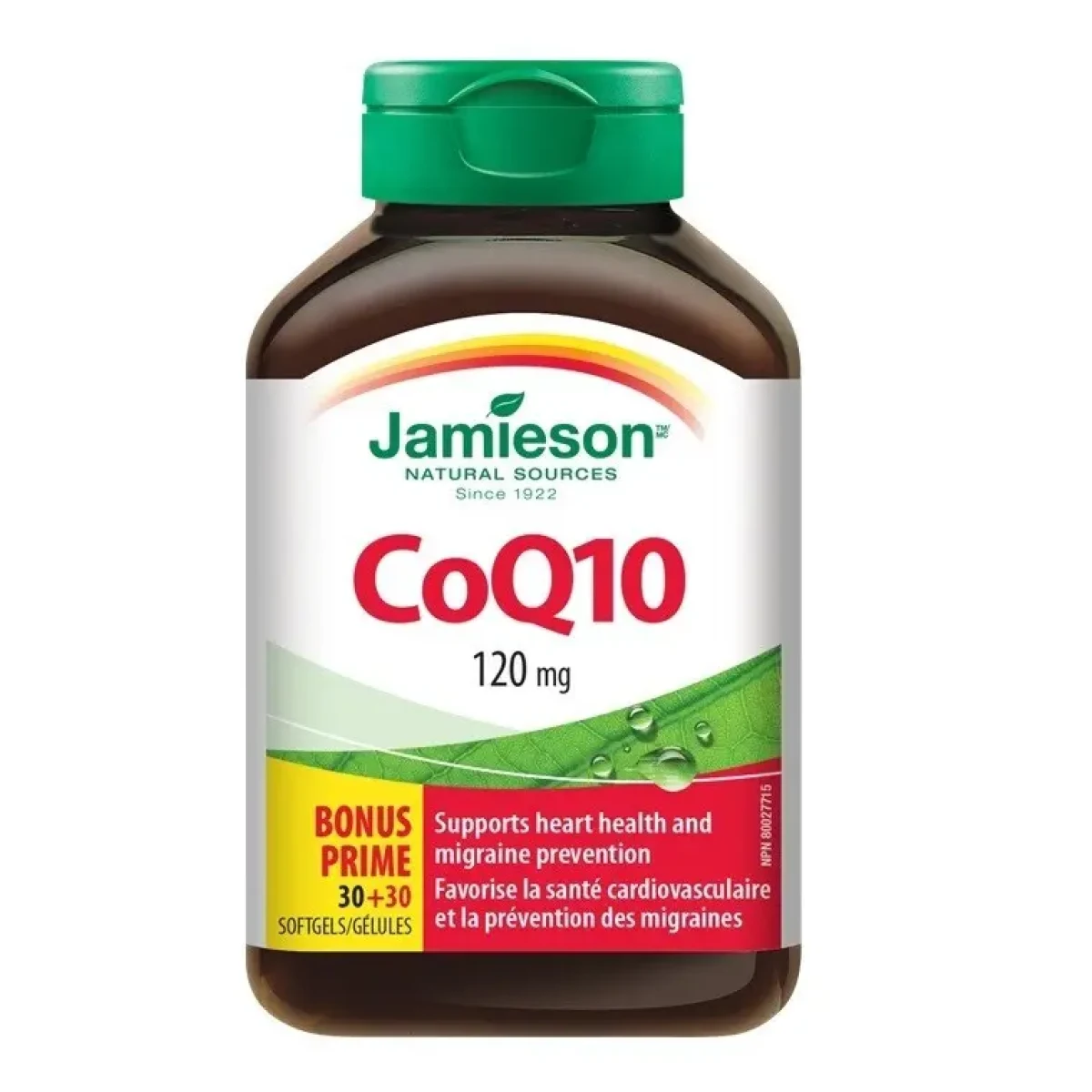 Jamieson Koenzym Q10 120mg 60 kapslí · záber 1