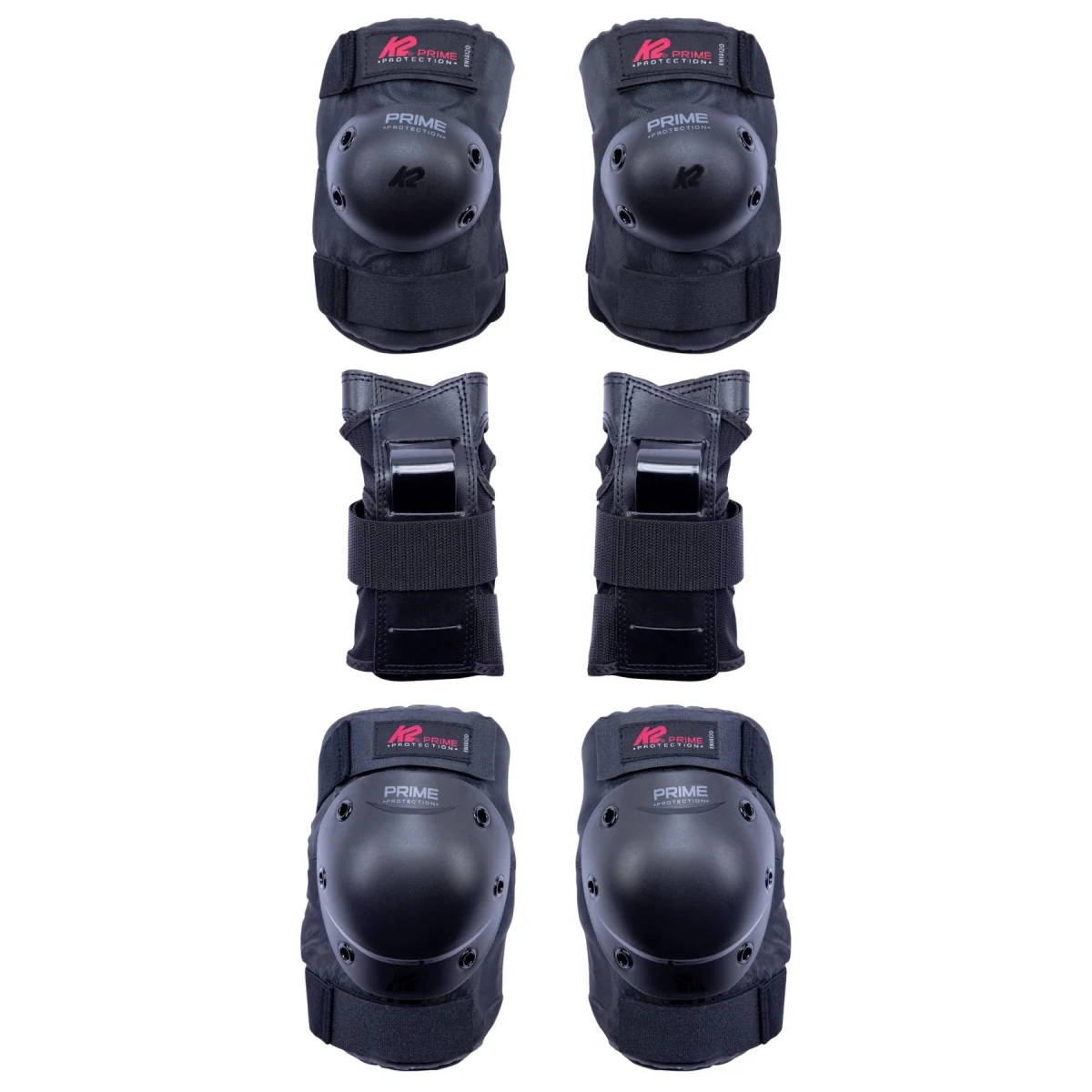 K2 Prime Pad Set, ochranný set, pánský, černý · záber 1