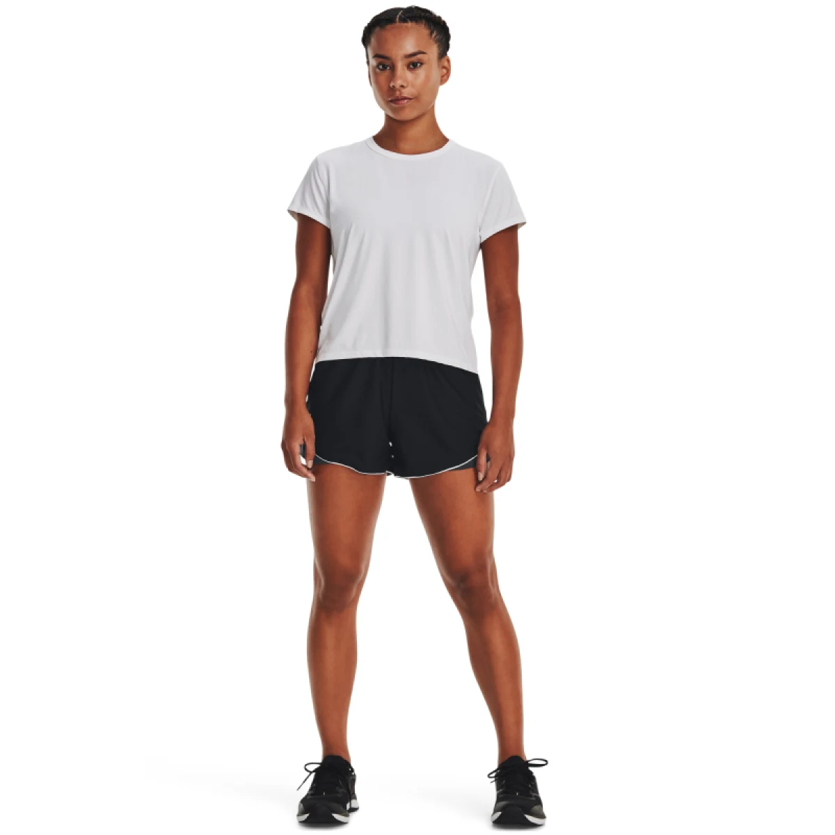 Dámské tréninkové kraťasy UNDER ARMOUR UA Play Up CB Short -BLK · záber 3