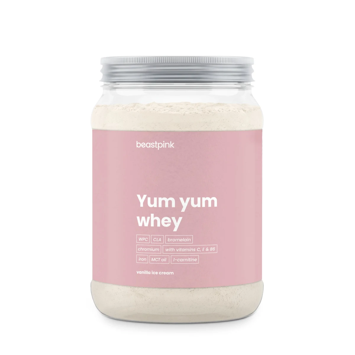 BeastPink Yum Yum Whey - Příchuť: Vanilková zmrzlina | Hmotnost: 0,03 kg | Balení: 400 · záber 8