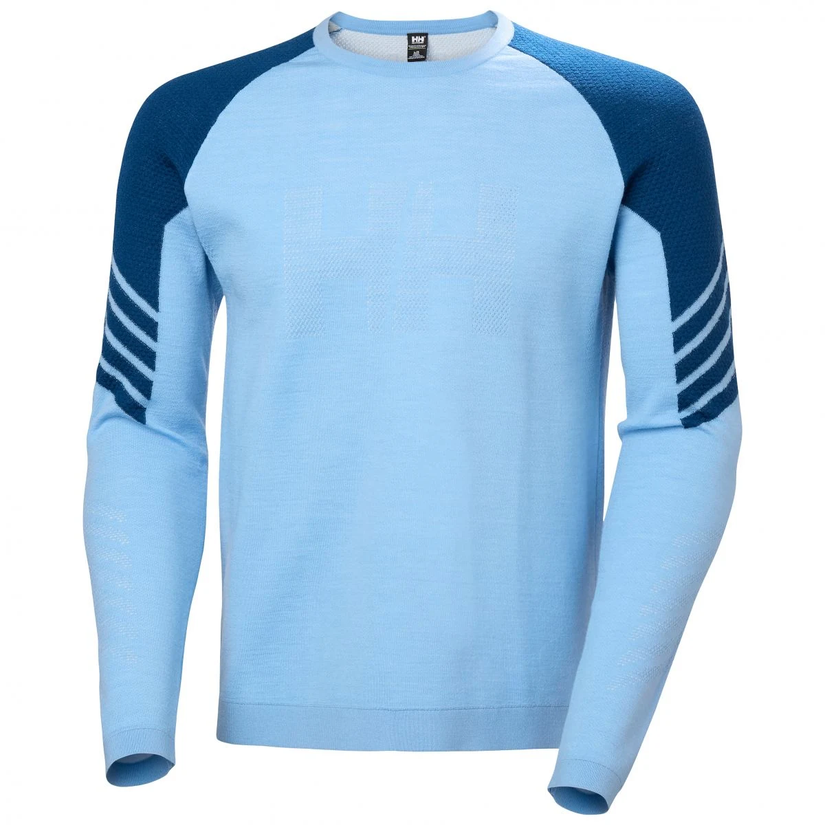Helly Hansen Lifa Merino Knitevo Crew, pánské, modrá · záber 4