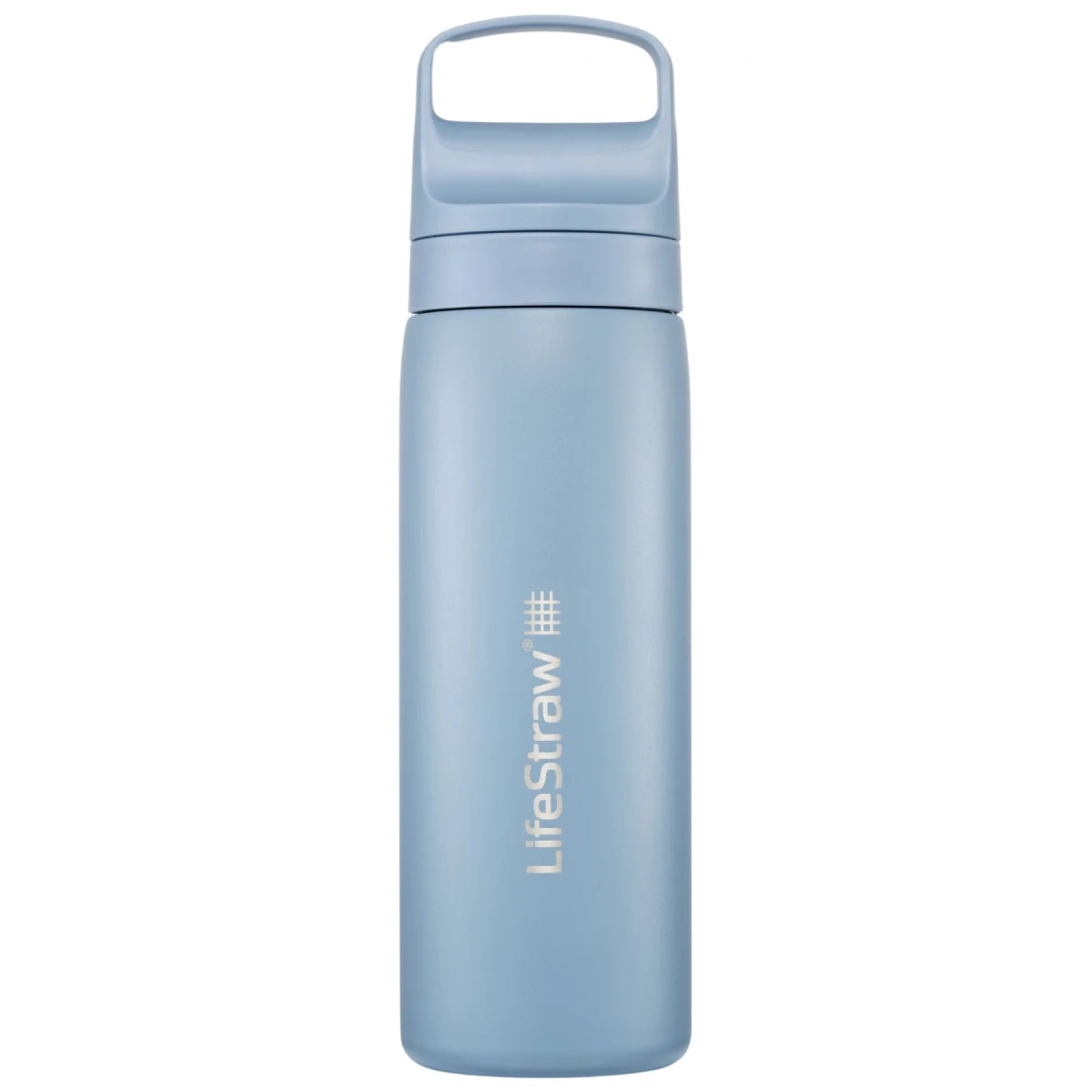 LifeStraw Go Series Stainless Steel, 500 ml, světle modrá · záber 1