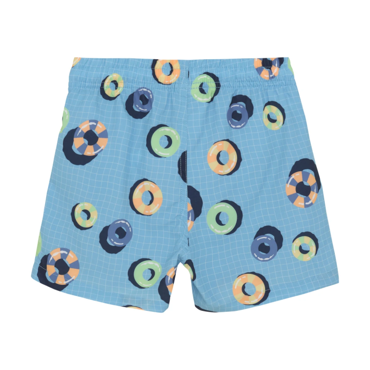 Plavky COLOR KIDS Swim Shorts, AOP-7452-River Blue · záber 2