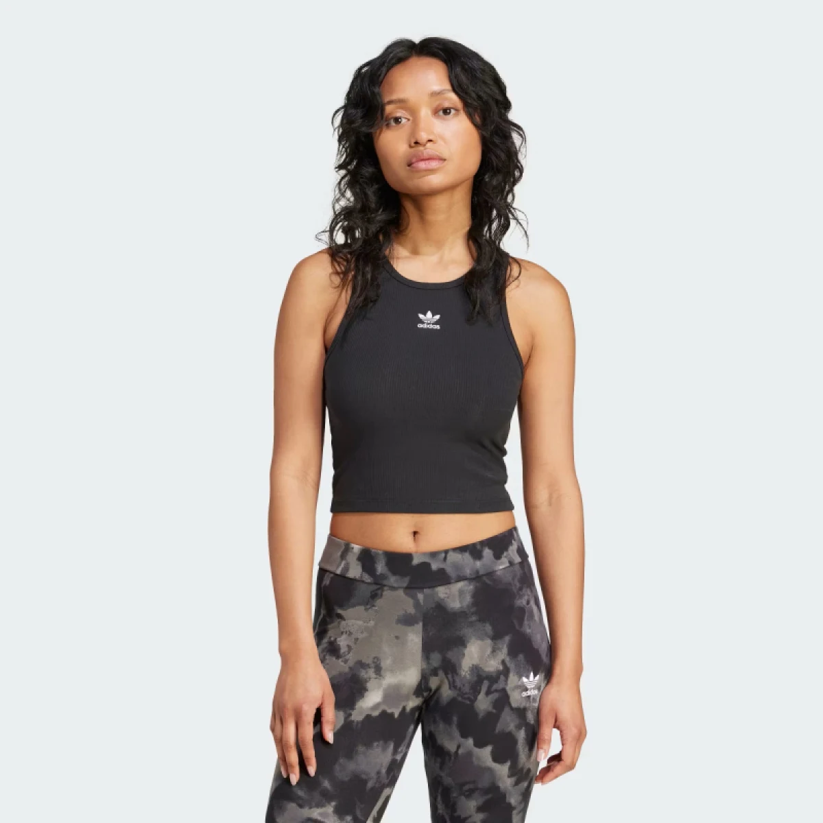 Dámské tílko ADIDAS ORIGINALS ESS RIB TANK-WHITE · záber 10