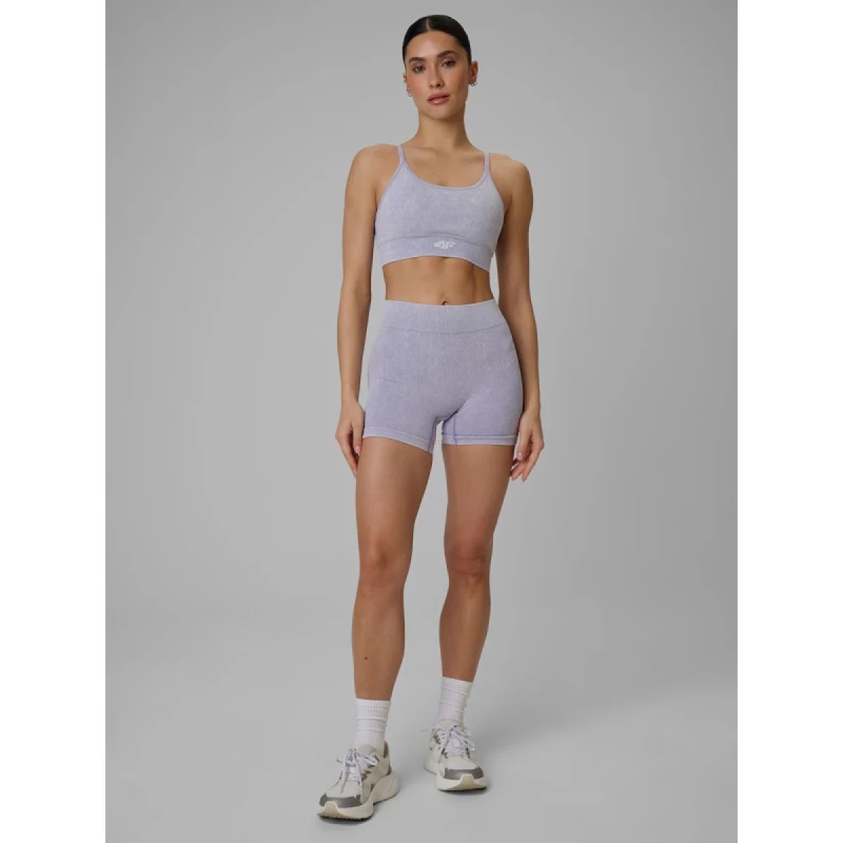 Dámská sportovní tréninková podprsenka 4F SPORT BRA F203-51A-VIOLET ALLOVER · záber 5