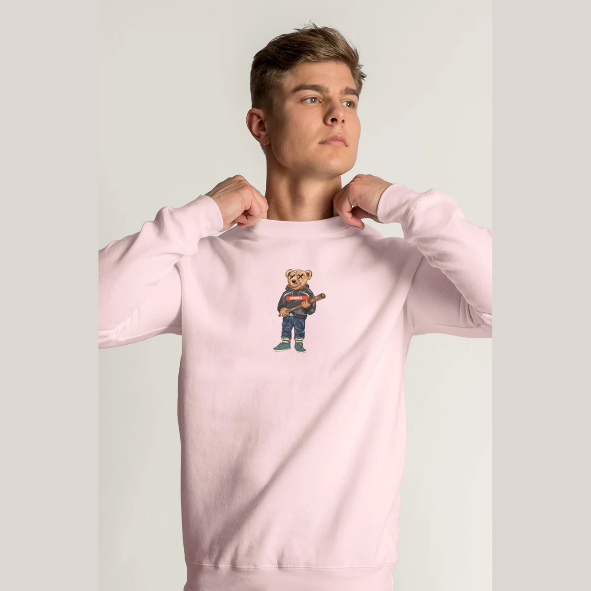 Mikina, Barva Černá, s Potiskem Ultra Teddy · záber 7