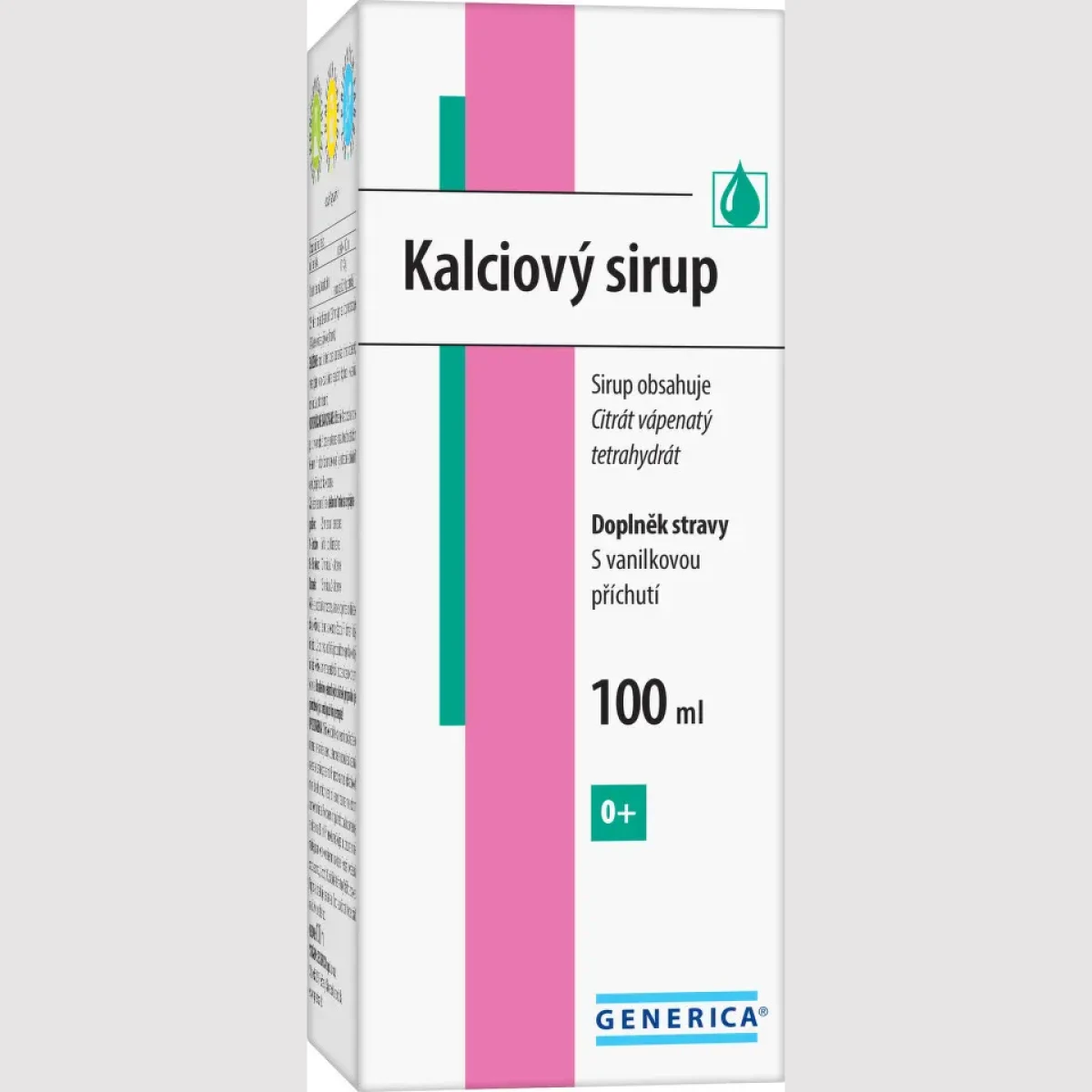 Generica Kalciový sirup 100 ml · záber 1