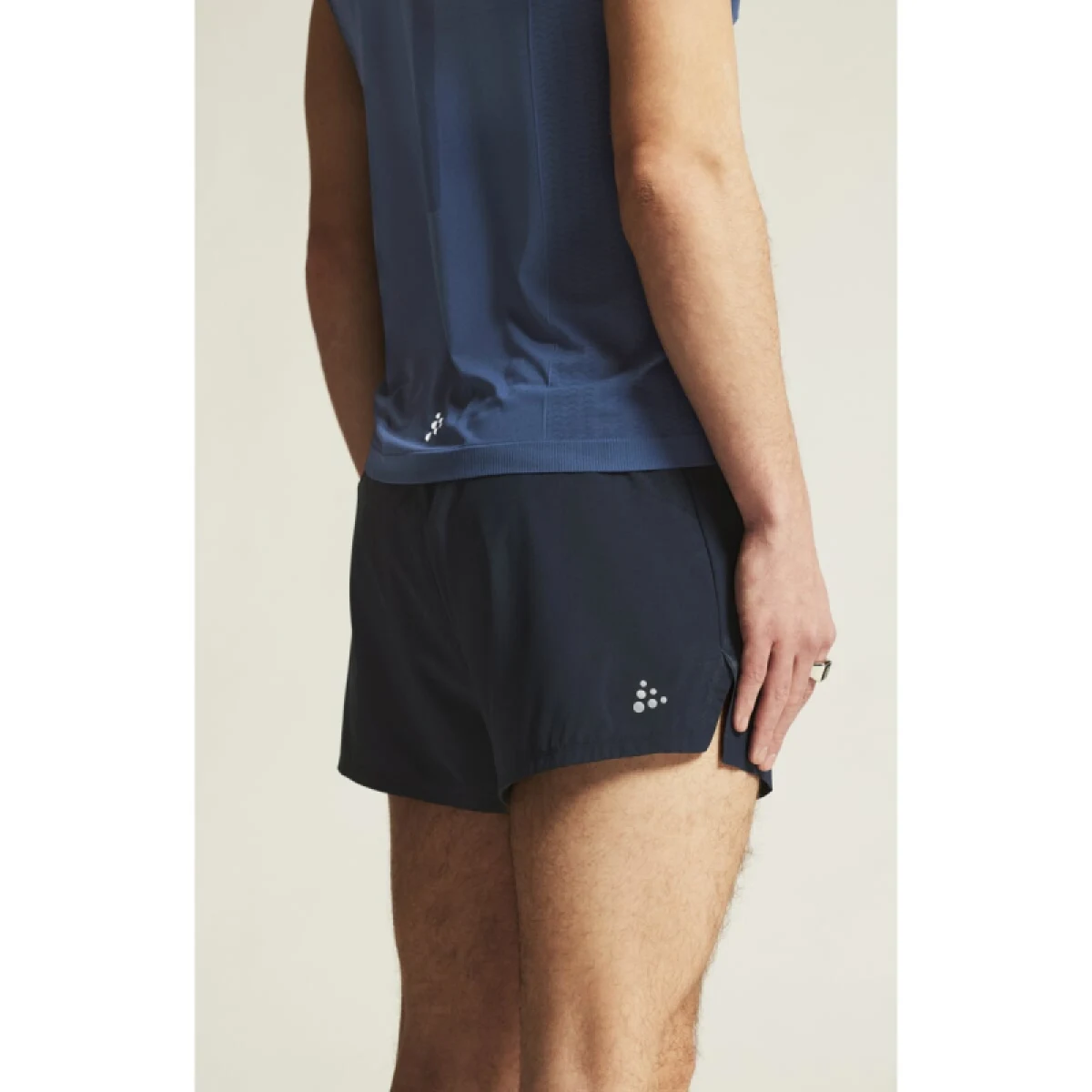 Pánské tréninkové kraťasy CRAFT Shorts ADV Essence 2,2 - Velikost: M | Barva: modrá · záber 5