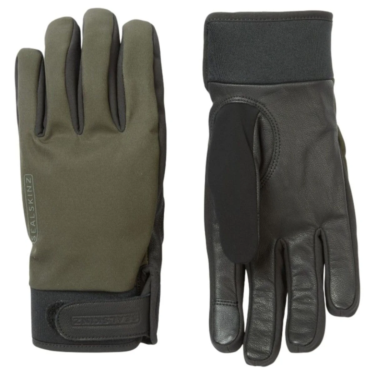 Sealskinz Kelling, rukavice, zelená · záber 1