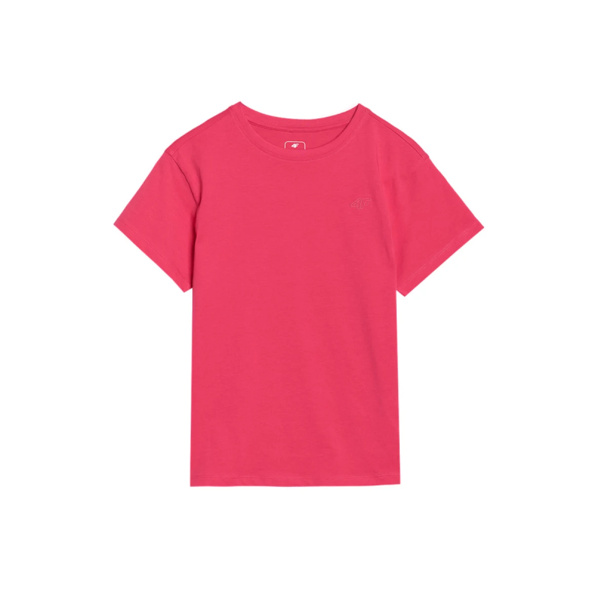 Dívčí tričko s krátkým rukávem 4F JUNIOR TSHIRT F2326-55S-HOT PINK · záber 5