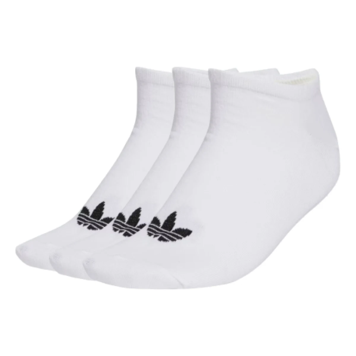 Ponožky ADIDAS ORIGINALS 3 PACK-LINER SOCKS BLACK BLACK BLACK · záber 1