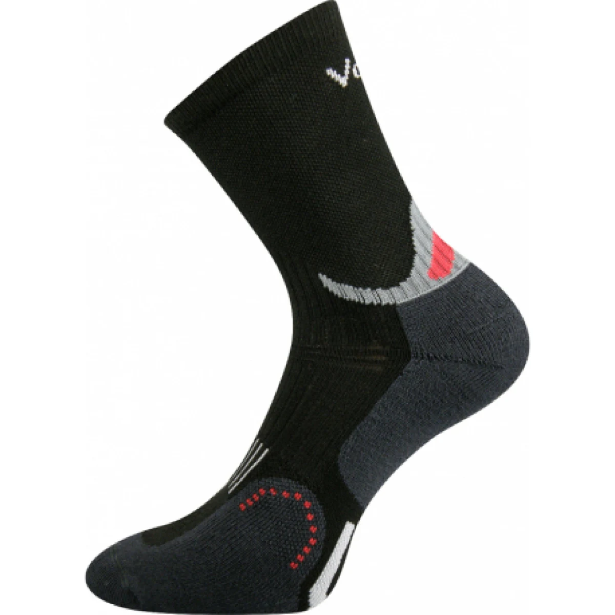 Běžecké kompresní ponožky VOXX 1 PACK- ACTROS-Black · záber 1