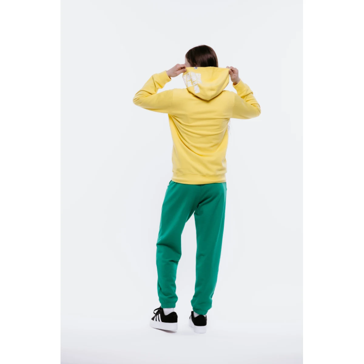 Dívčí mikina se zipem AUTHORITY H-TEEN ZIP G yellow · záber 5