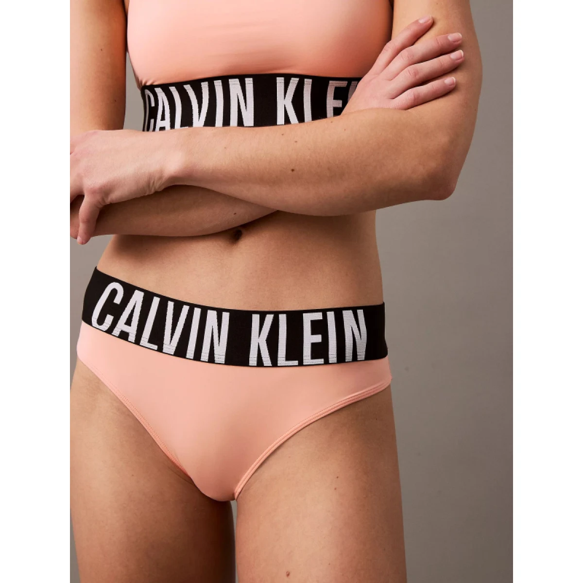Dámské kalhotky CALVIN KLEIN BIKINI-Papaya Punch · záber 5