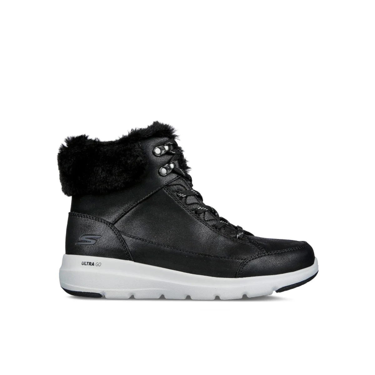 Dámské kotníkové zimní boty SKECHERS On The-Go Glacial Ultra Cozyly black · záber 3