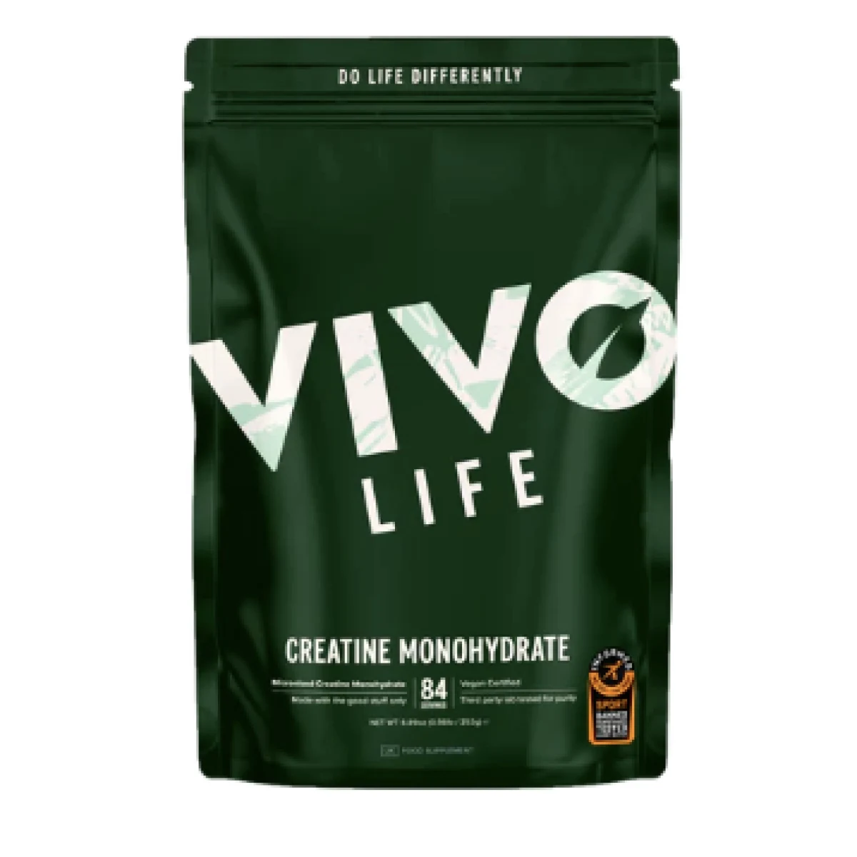 Creatine - Ultra čistý mikronizovaný kreatin monohydrát - VIVO LIFE (250g) · záber 1