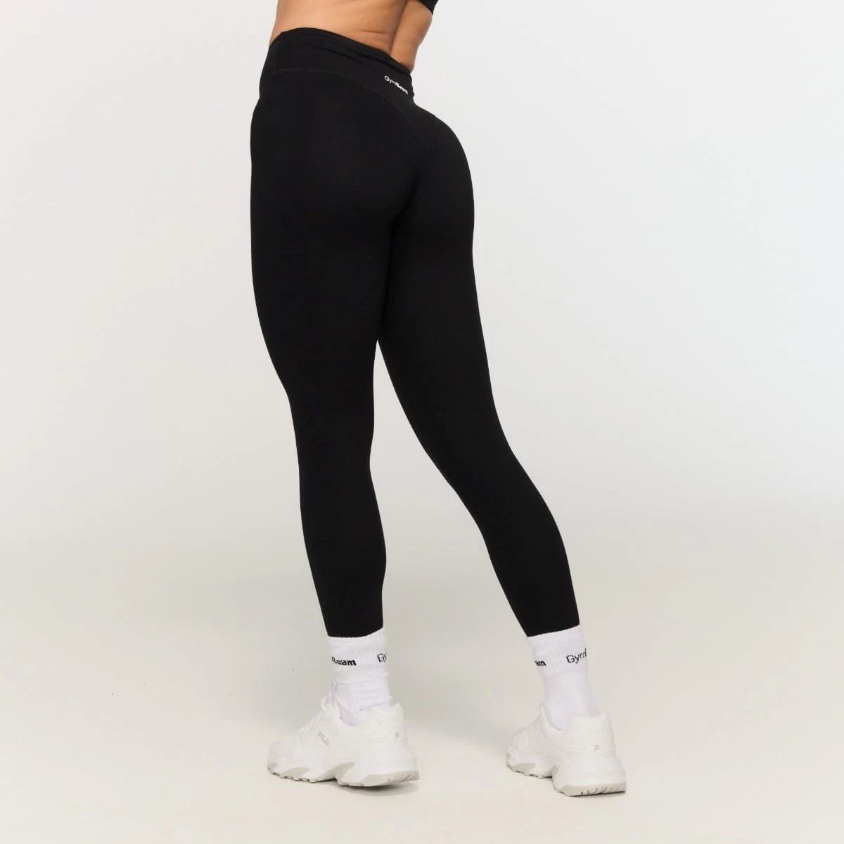 GymBeam Dámské legíny Fierce - Velikost: XS | Barva: čierna | Pohlavie: Dámské | Hmotnost: 0,14 kg | Balení: 115 · záber 3