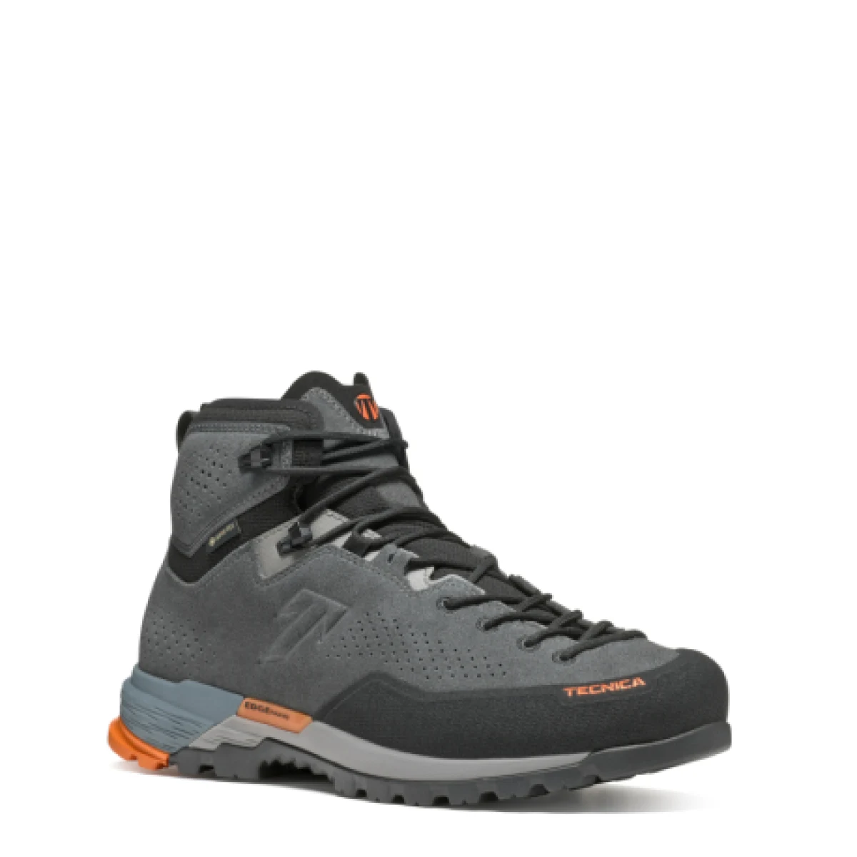 Pánská kotníková turistická celokožená obuv TECNICA Sulfur MID GTX Ms, dark grey orange · záber 1