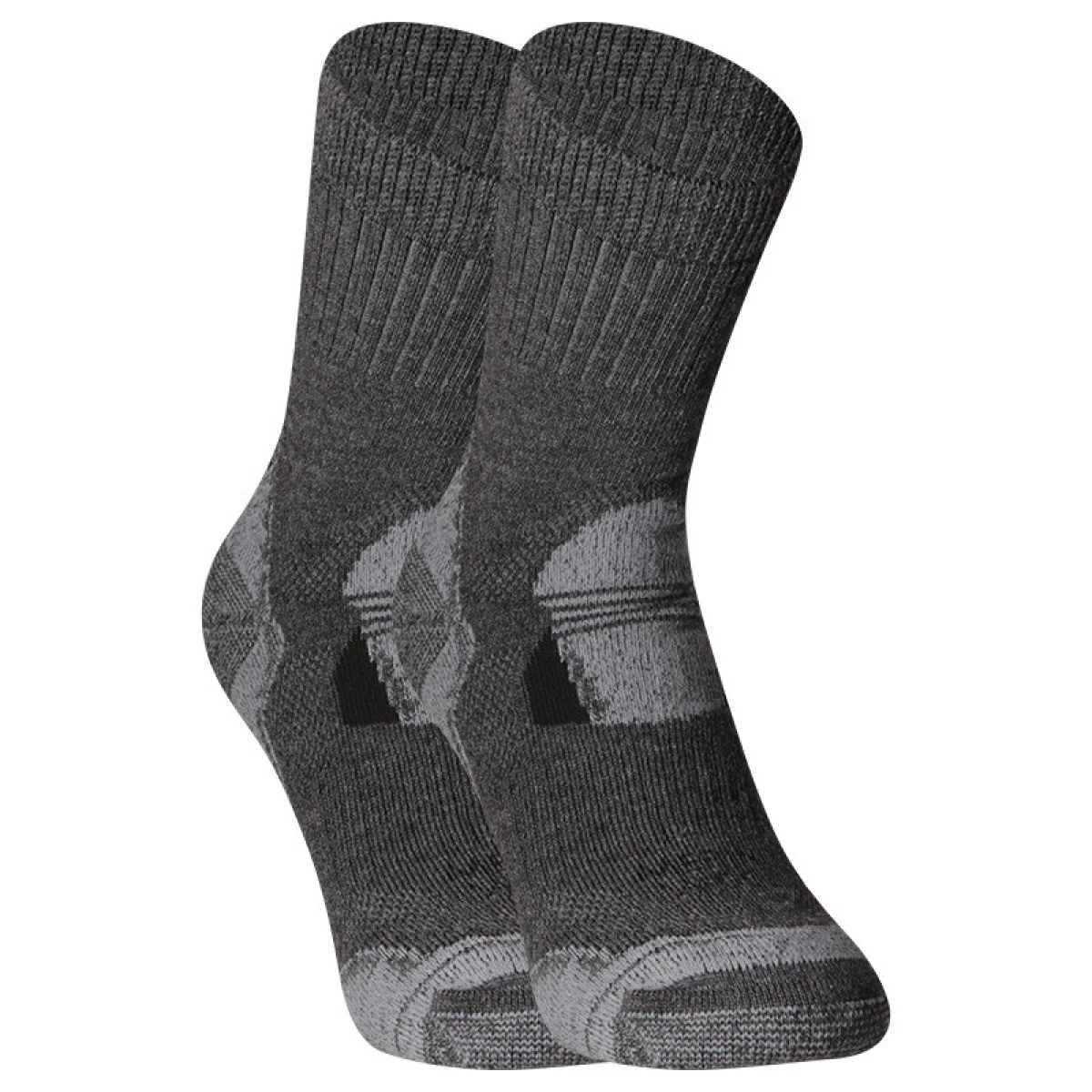 Turistické ponožky VOXX 1 PACK-MERINO Stabil CLIMAYARN-dark grey · záber 2