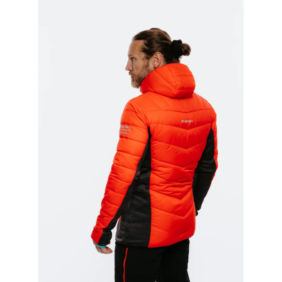 Pánská bunda na skialp EVERETT SkiTour PRIMALOFT jacket red · záber 4