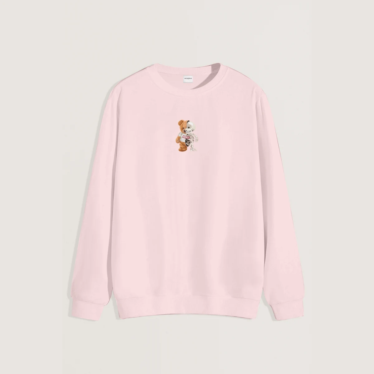 Mikina, Barva Černá, s Potiskem Ressurection Teddy · záber 7