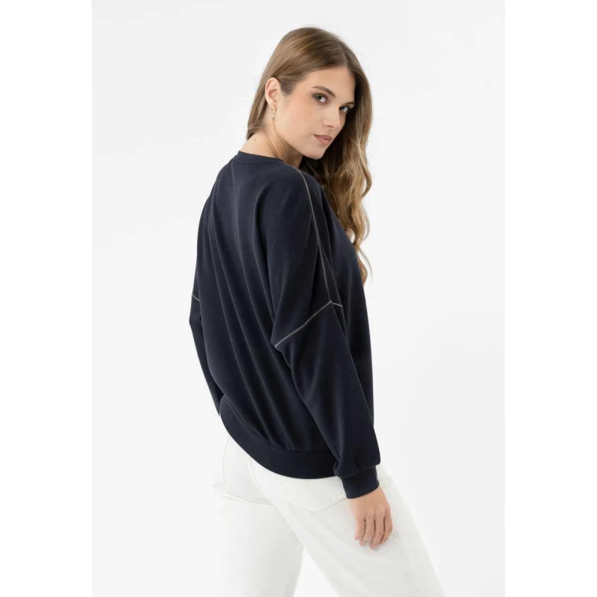 Dámská mikina VOLCANO B-KIM-DENIM - Pohlavie: Dámské · záber 2