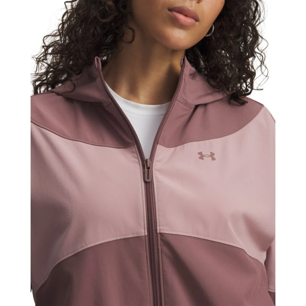 Dámská bunda UNDER ARMOUR UA Rival Woven Jkt HD - Pohlavie: Dámské · záber 3