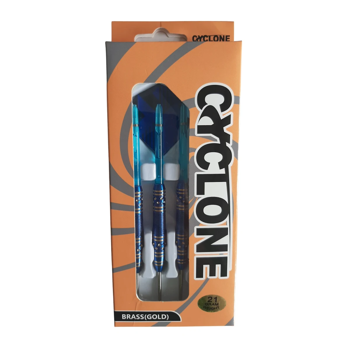 Šipky MASTER Cyclone Brass 3ks - steeltip 24g · záber 3