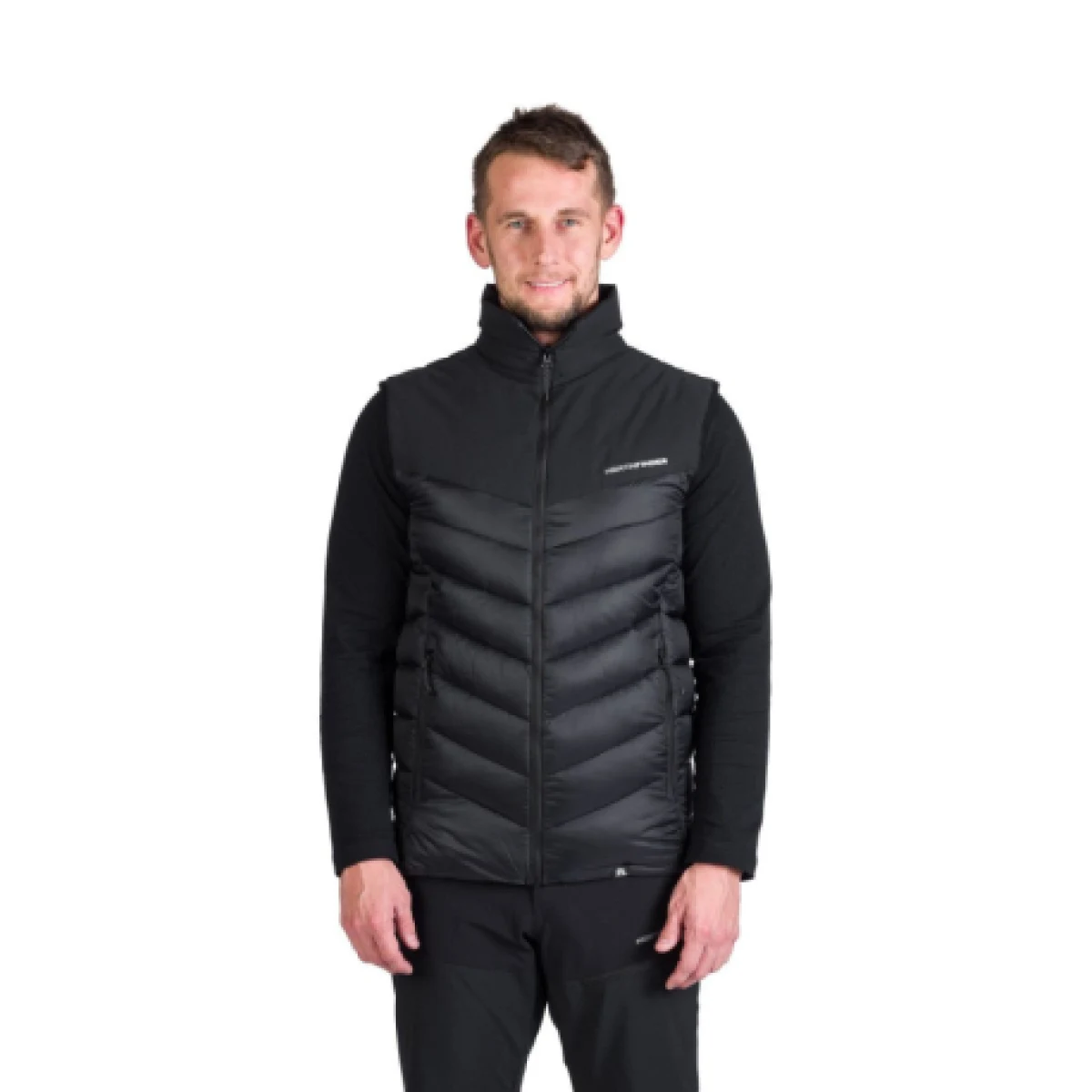 Pánská turistická vesta NORTHFINDER FILIPPO-270blackblack · záber 1