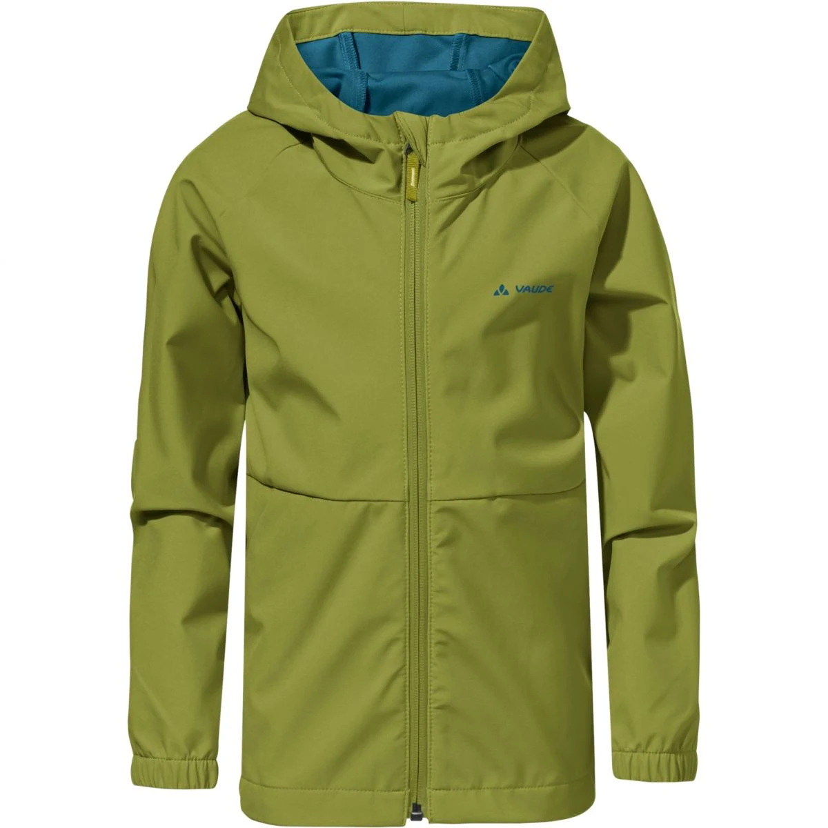 Vaude Kids Kinich Jacket, softshellová bunda, zelená · záber 6