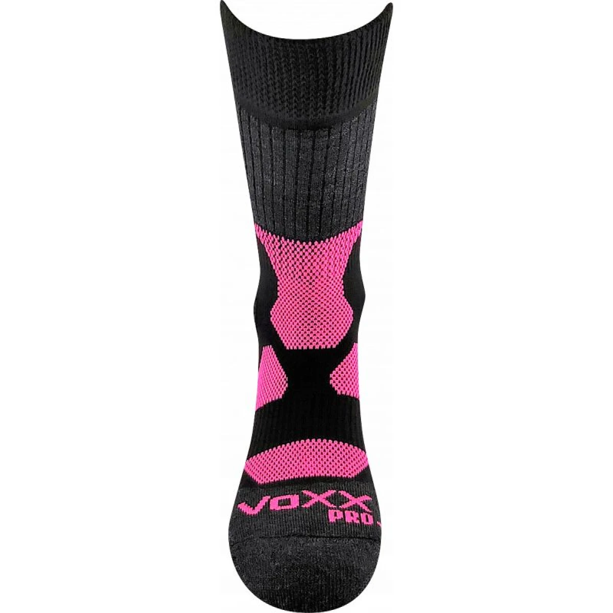 Dámské turistické ponožky VOXX Etrex-Black Pink · záber 3