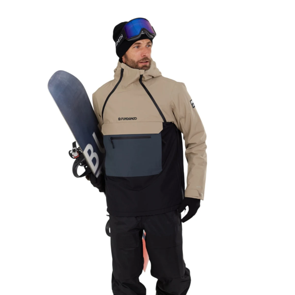 Pánská lyžařská bunda anorak FUNDANGO Hydra ECO Anorak-755- steel · záber 4