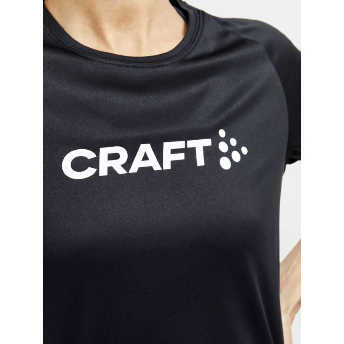 Dámské tréninkové tričko s krátkým rukávem CRAFT CORE UNIFY LOGO TEE W - Pohlavie: Dámské · záber 5