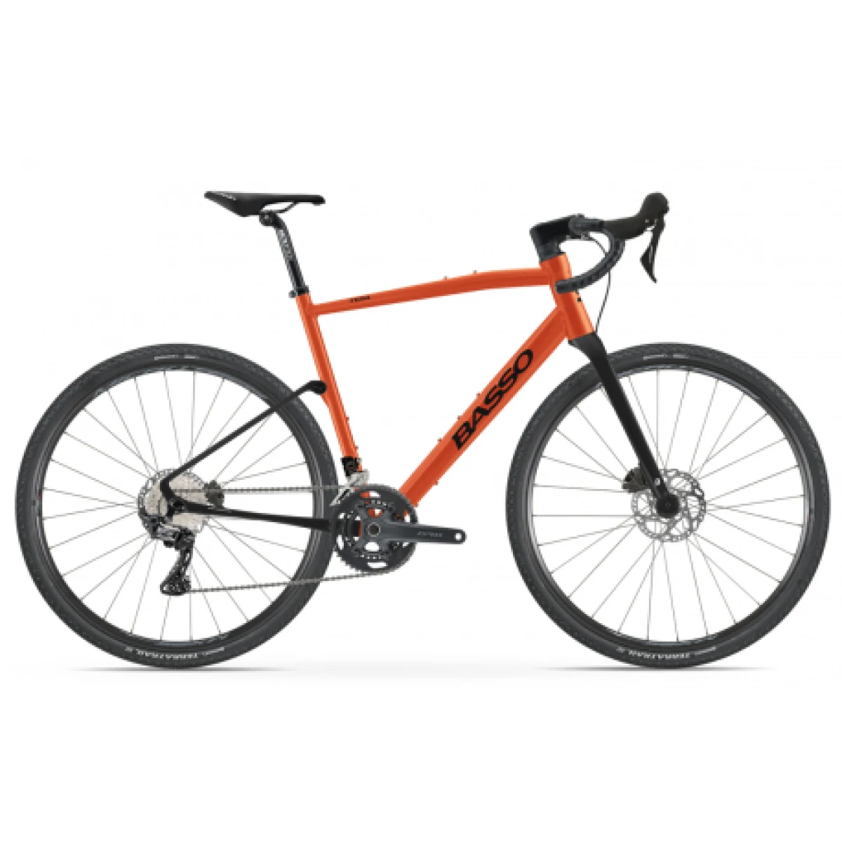 Gravel kolo BASSO Tera, siena tera, Shimano GRX 600, Microtech MX25 · záber 1