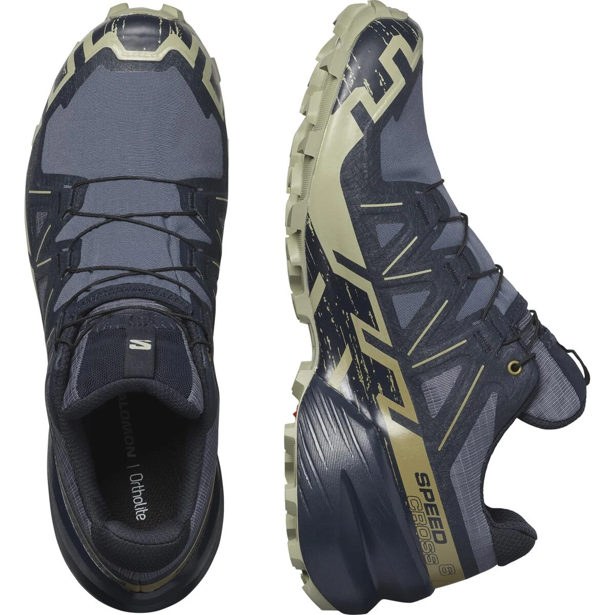 Salomon Speedcross 6 GTX M - Velikost: 47 1/3, 47 | Barva: čierna, modrá · záber 9