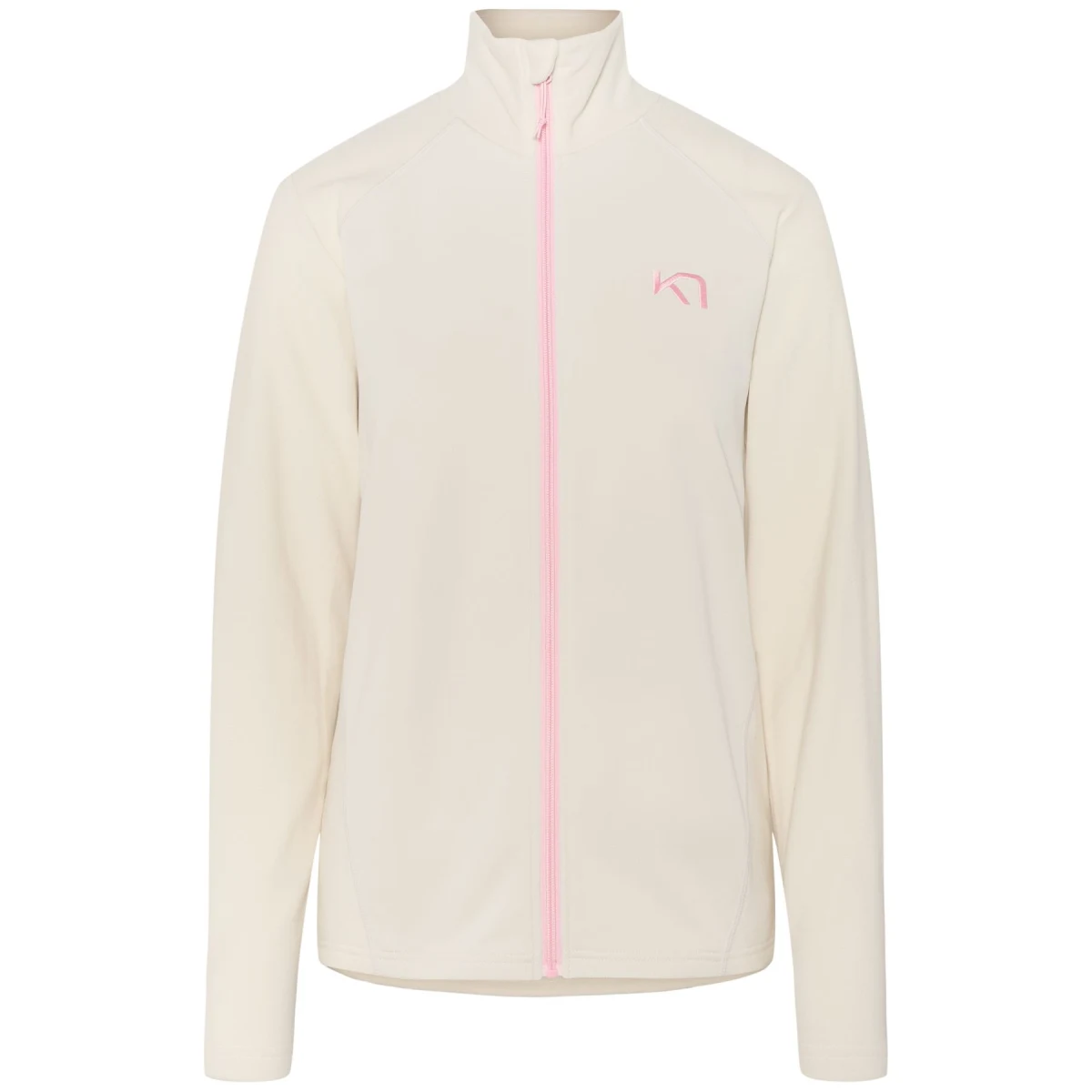 Kari Traa F/Z Fleece, fleecová mikina, dámská, béžová · záber 1