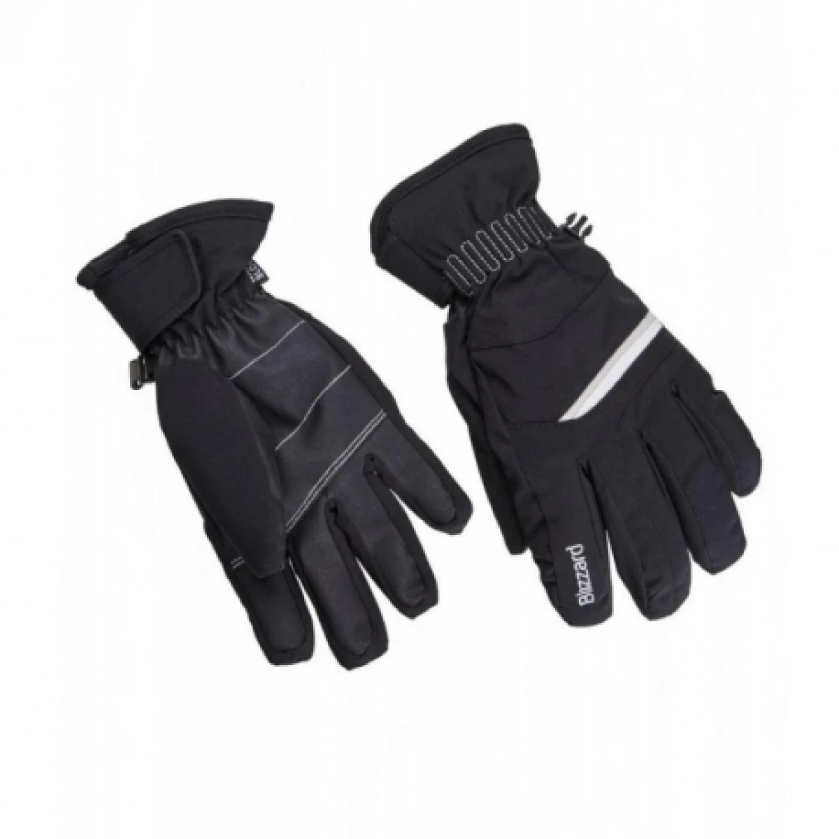 Dámské lyžařské rukavice BLIZZARD Viva Plose ski gloves, black white silver · záber 1