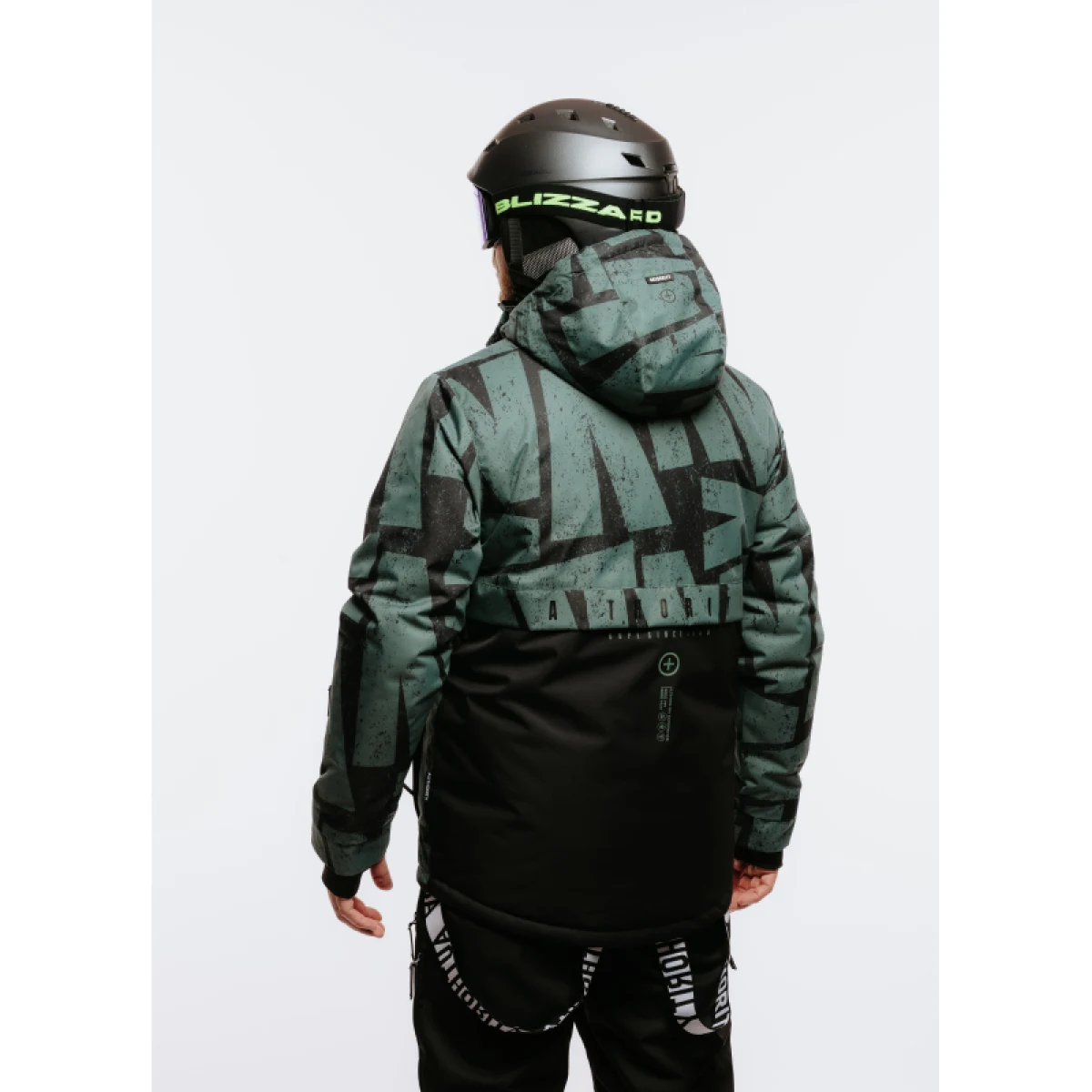 Pánská lyžařská bunda AUTHORITY SJ-DOPE black · záber 3