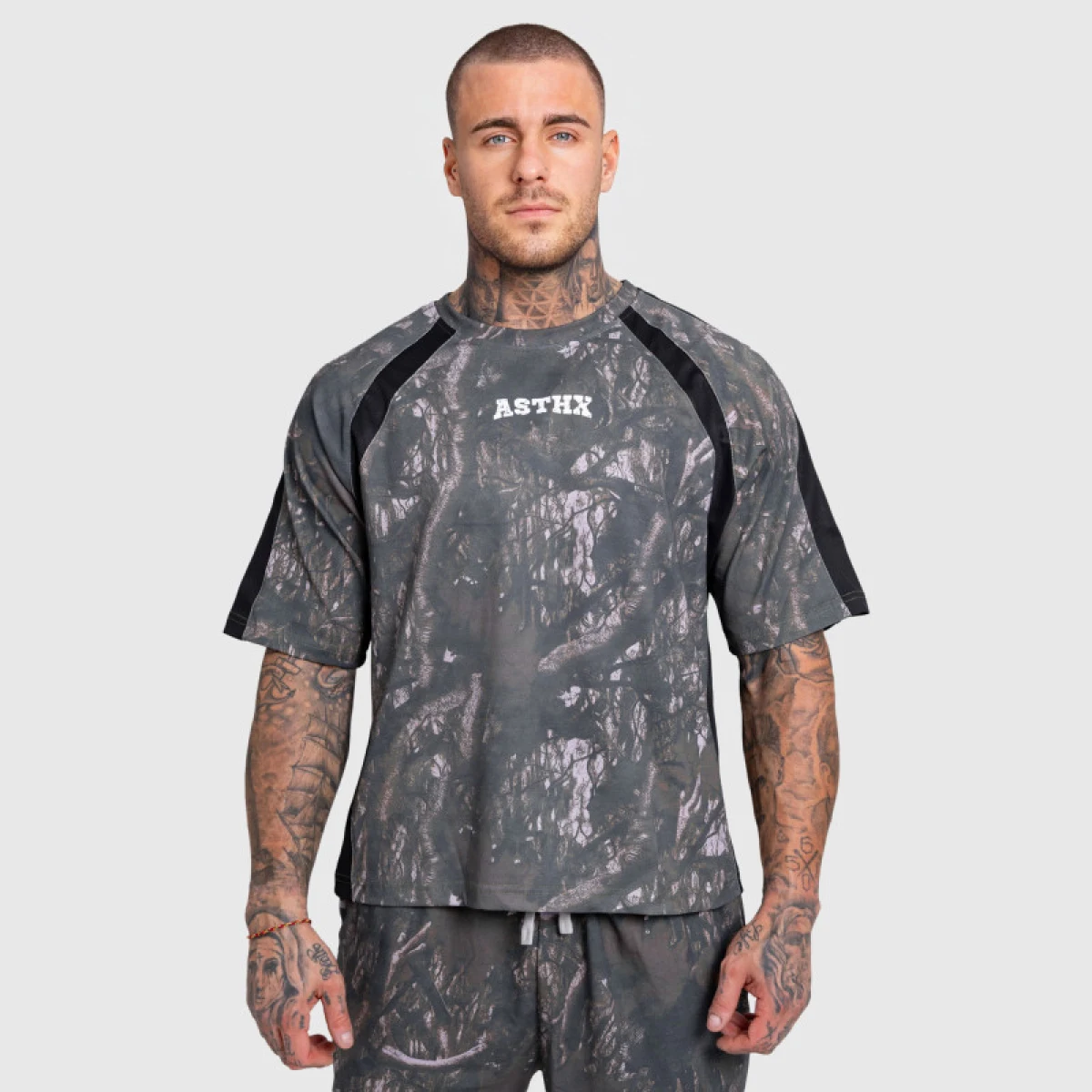 Pánský maskáčový komplet Iron Aesthetics Camo tree, dark · záber 2